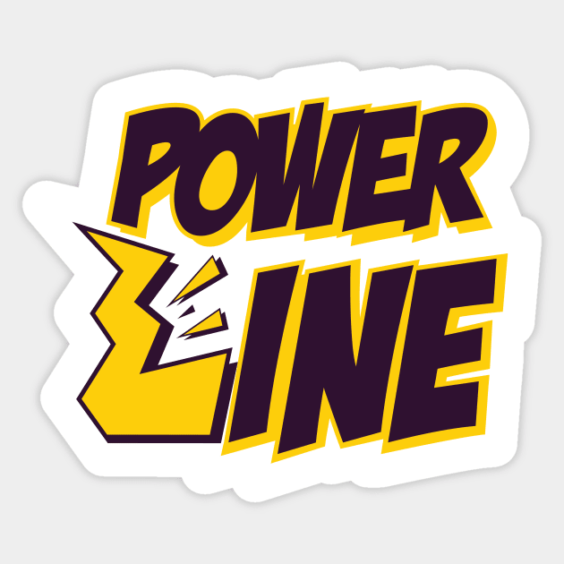 Power line Sticker by Amrshop87